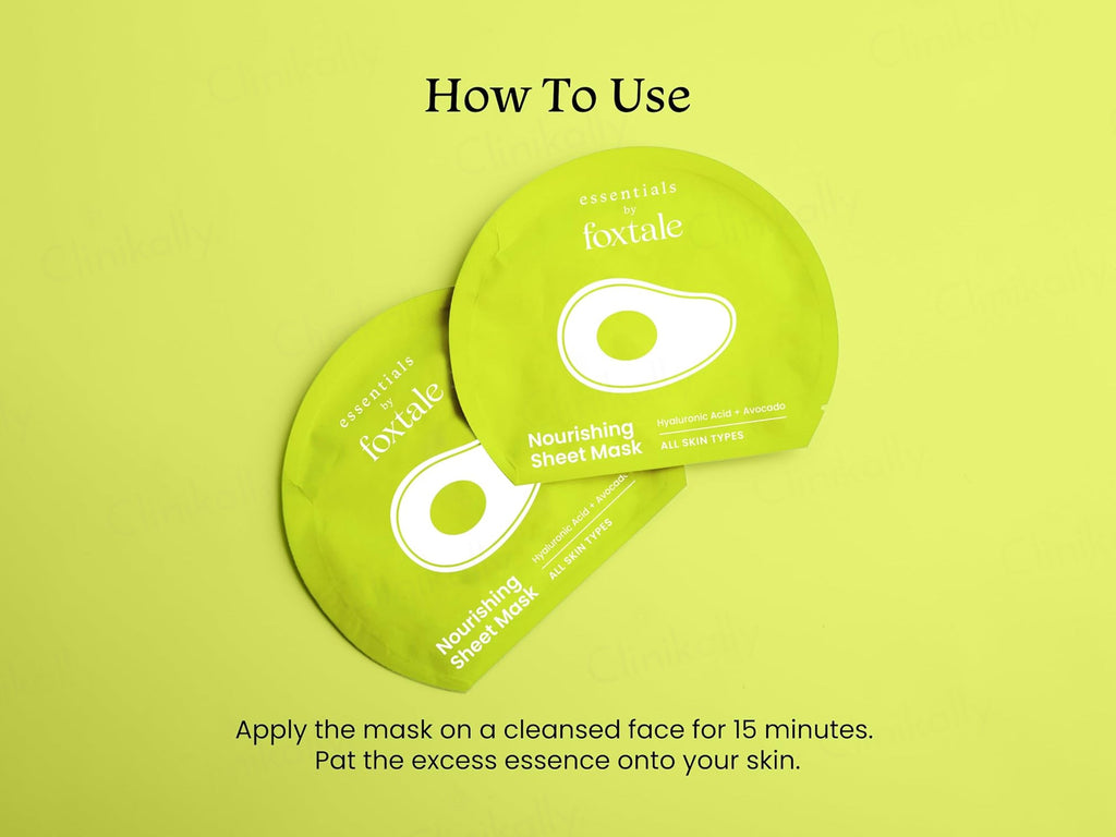 Foxtale Nourishing Face Sheet Mask