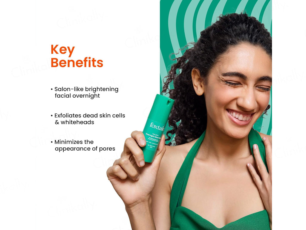 Foxtale Overnight Glow Face Mask