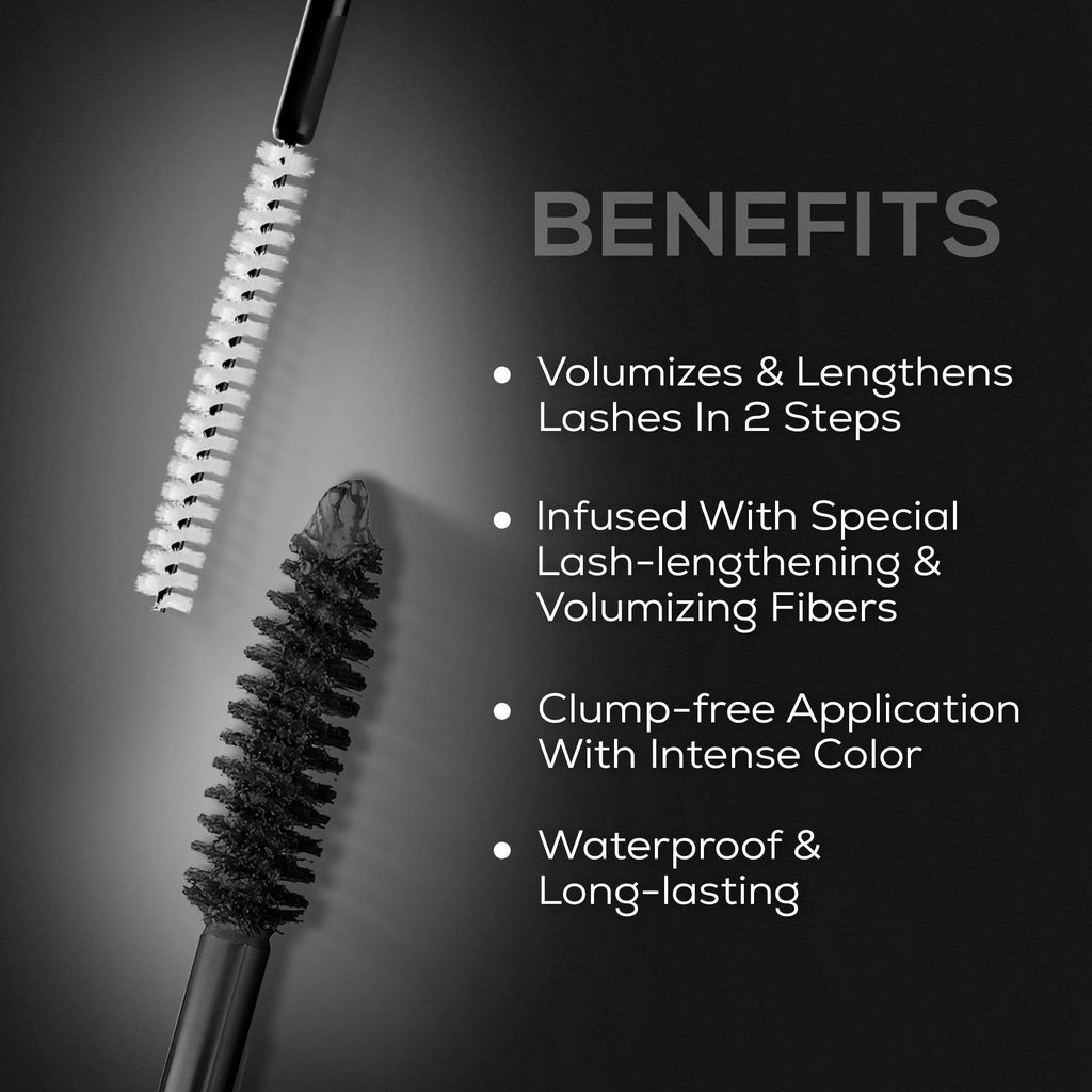 RENEE Full Volume 2-in-1 Mascara with Primer, 10 ml