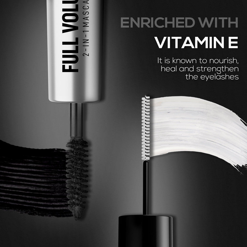 RENEE Full Volume 2-in-1 Mascara with Primer, 10 ml