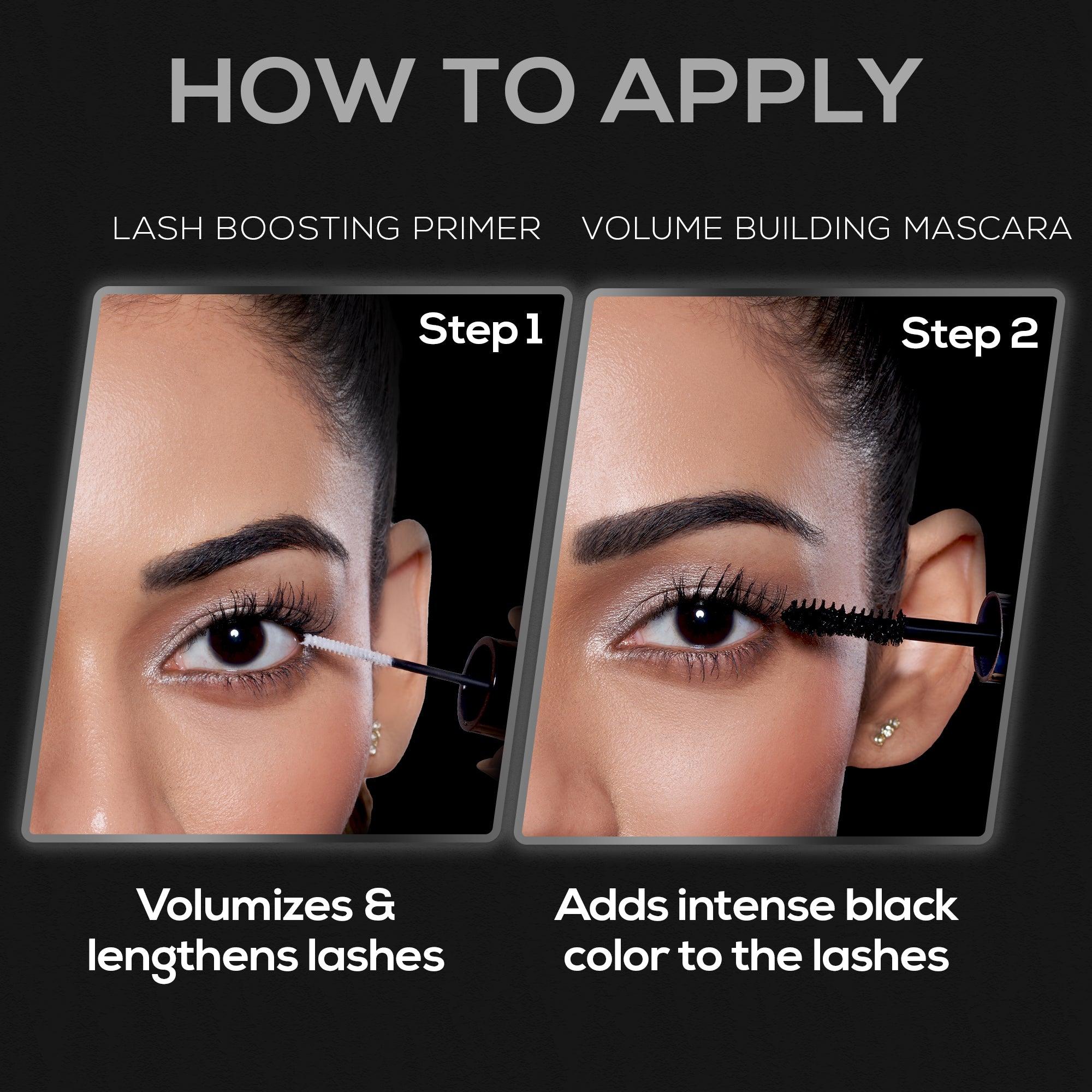 RENEE Full Volume 2-in-1 Mascara with Primer, 10 ml