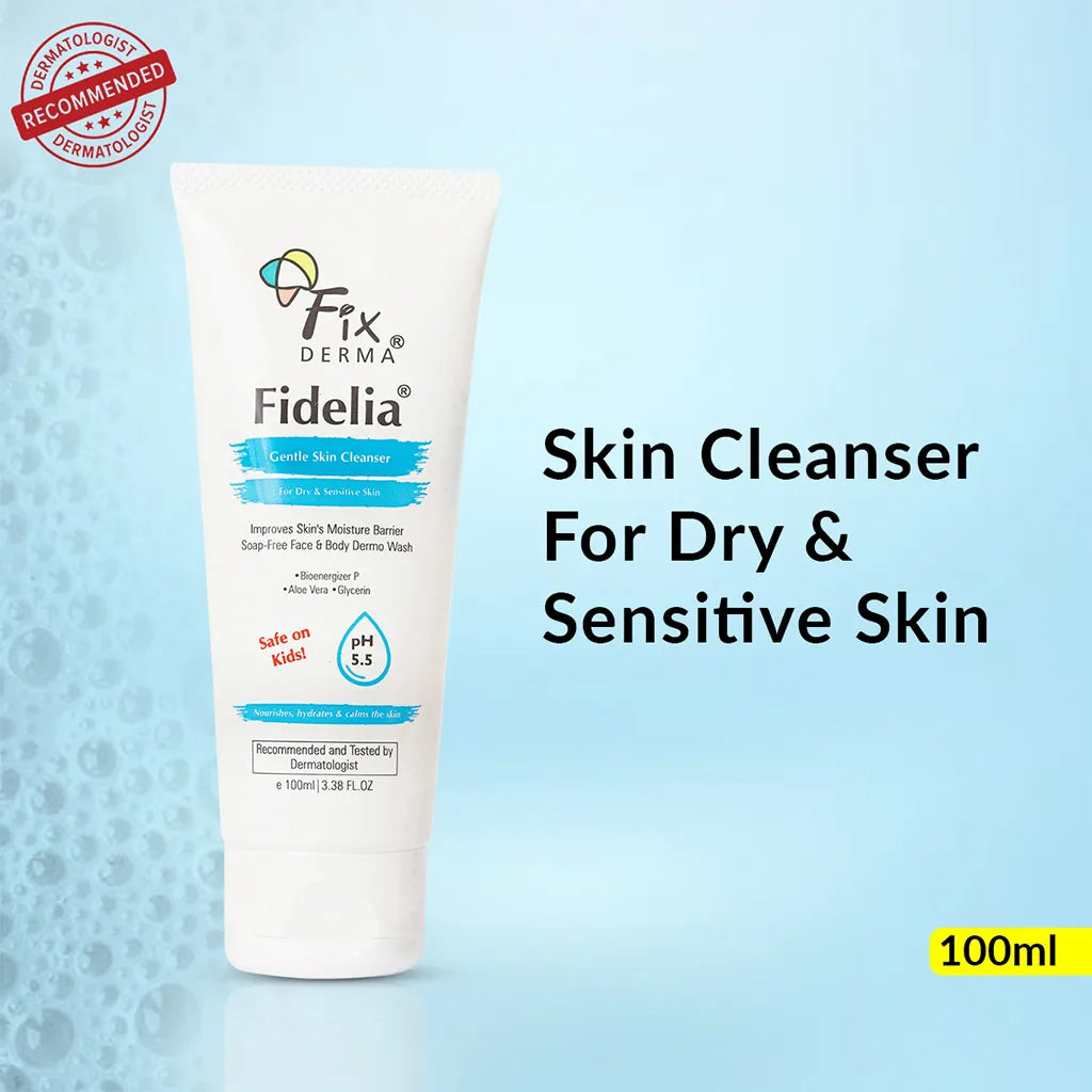 Fixderma Fidelia Gentle Skin Cleanser 100ml