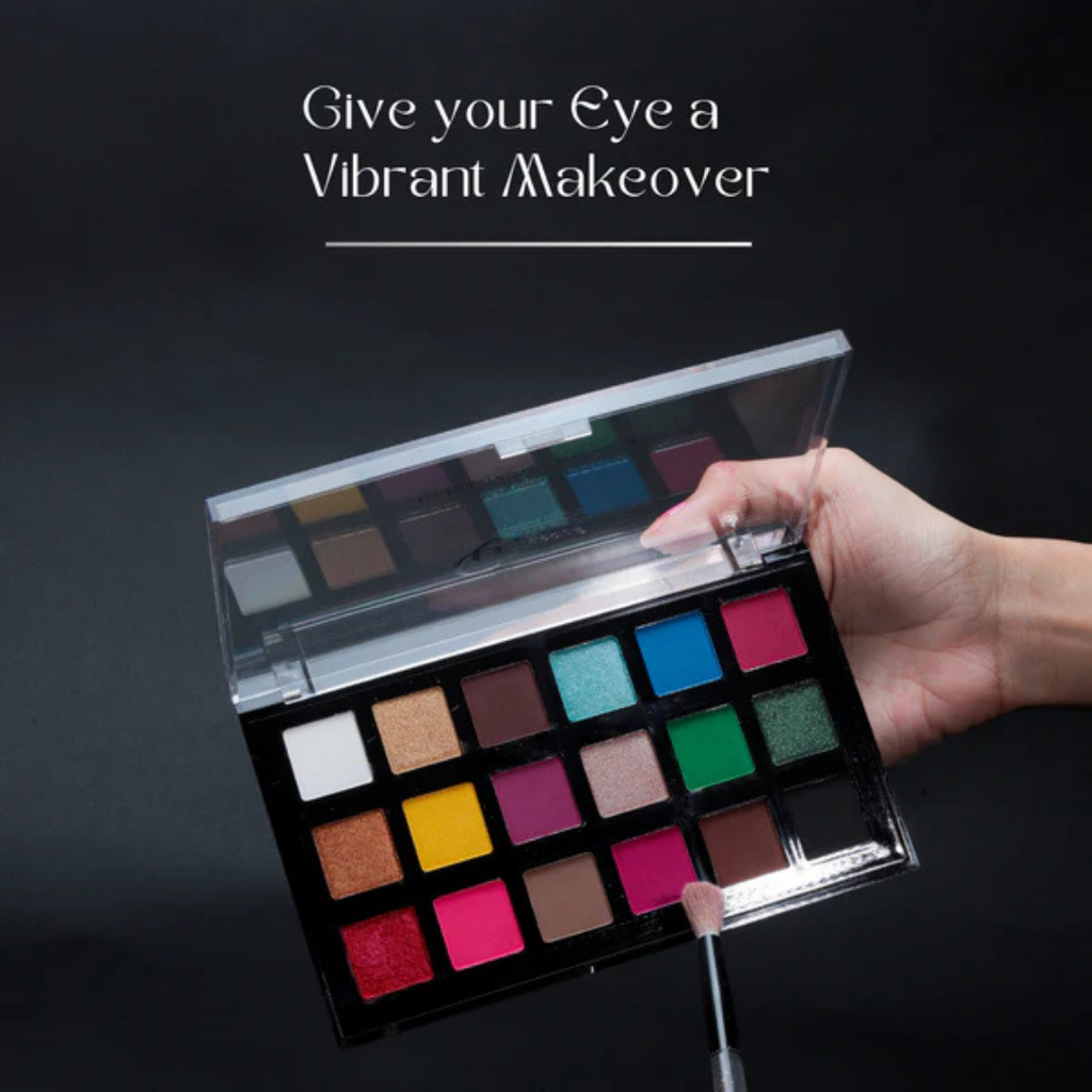 Gorgeous Girl 18 Colors Shimmer, Metallic & Matte Ultimate Eyeshadow Palette