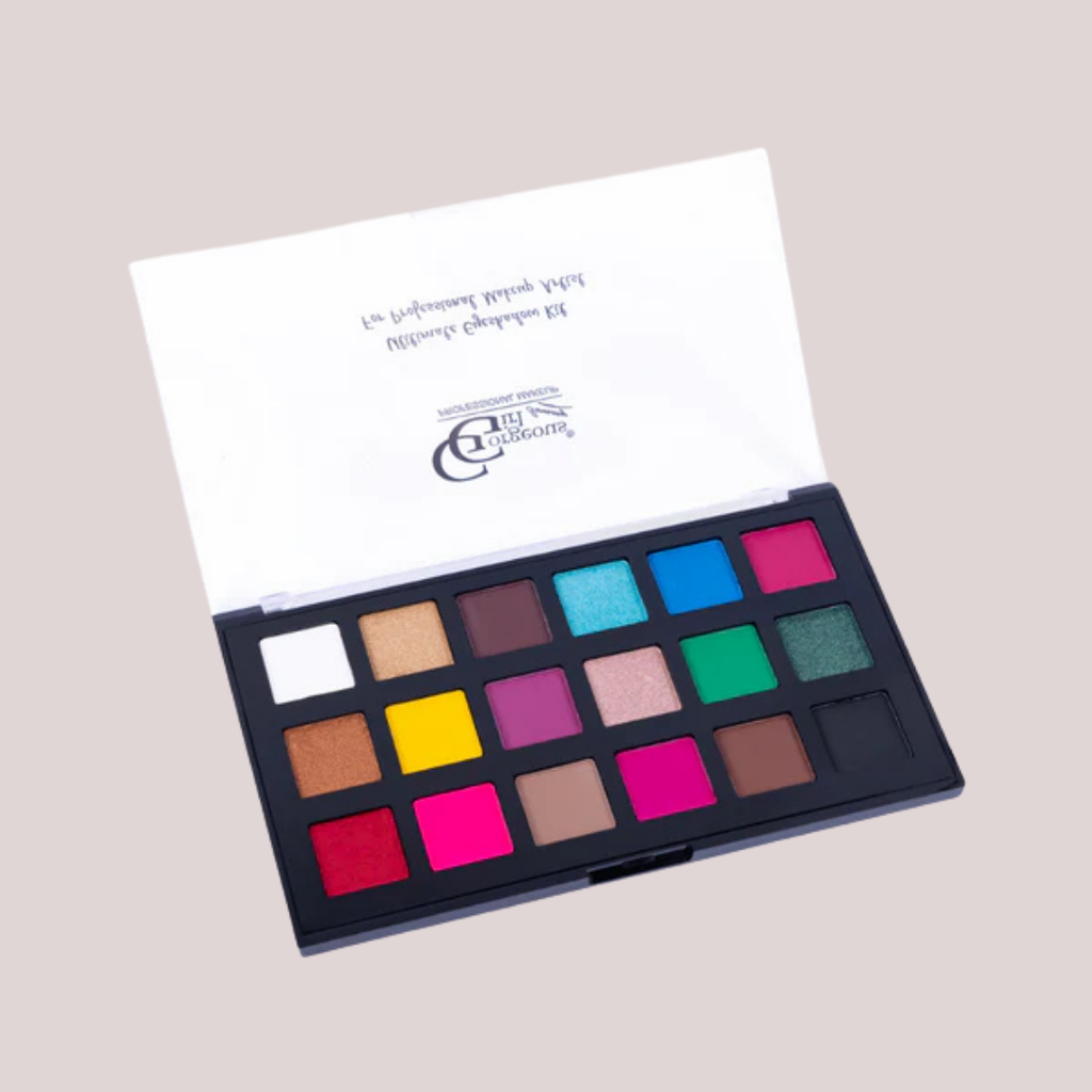 Gorgeous Girl 18 Colors Shimmer, Metallic & Matte Ultimate Eyeshadow Palette