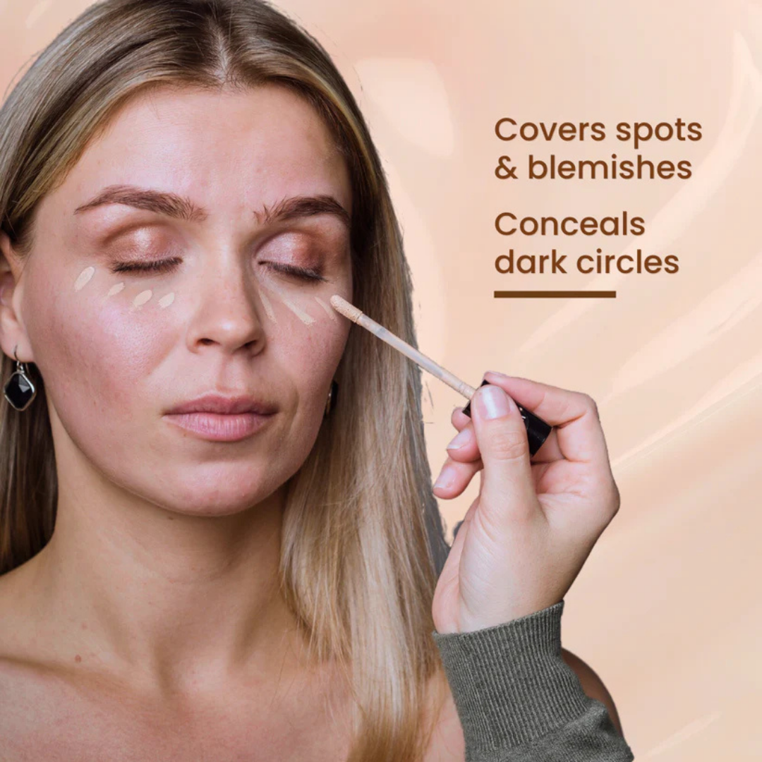 Gorgeous Girl Full Coverage Liquid Concealer to Covers Spots & Blemishes, 10ml