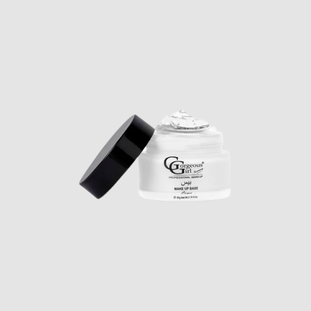Gorgeous Girl High Definition Long-Lasting Gel Base Makeup Primer, Shine-Free Finish All Day, 30ml