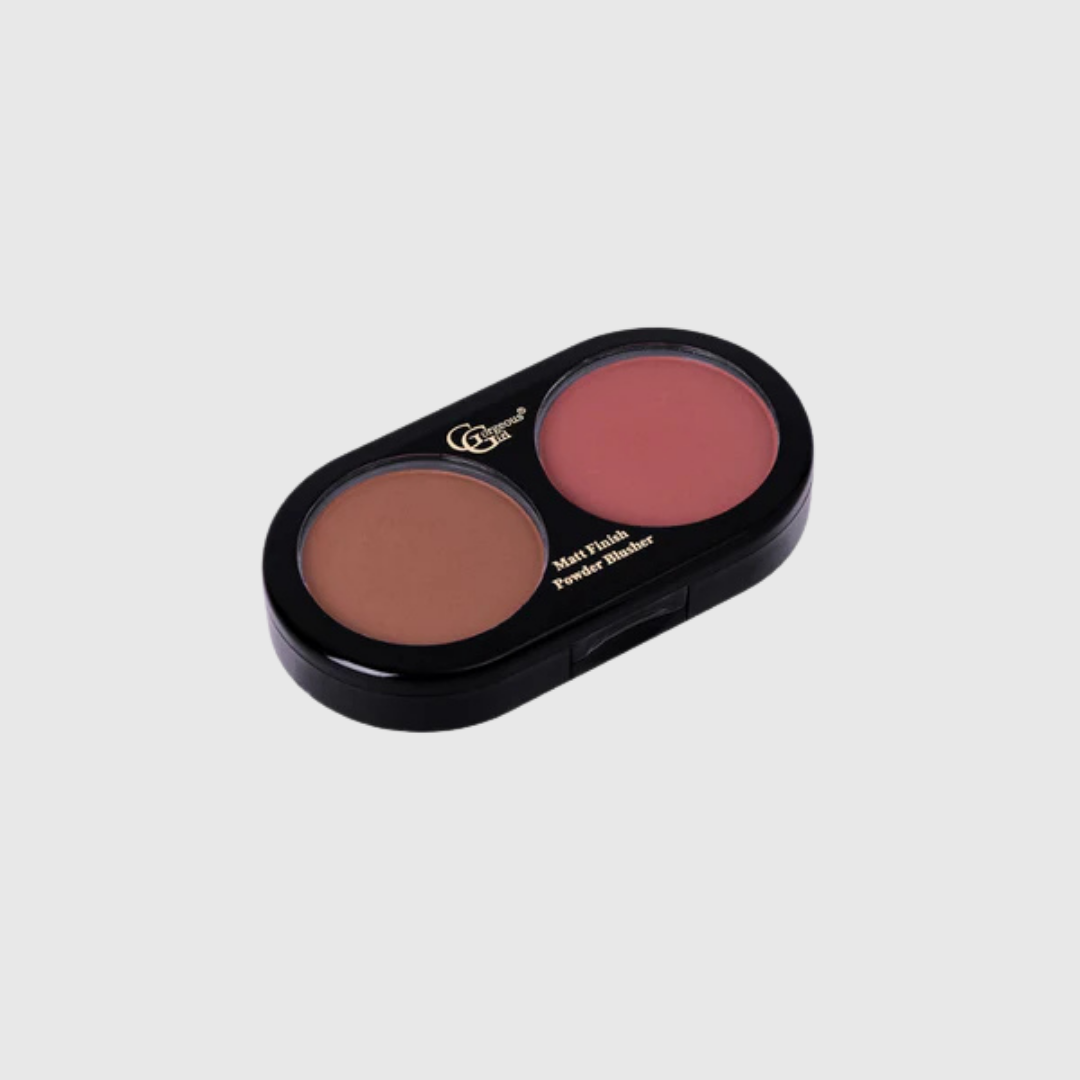 Gorgeous Girl Highly Pigmented Matte Finish Powder Blusher | Smooth Texture, 15g
