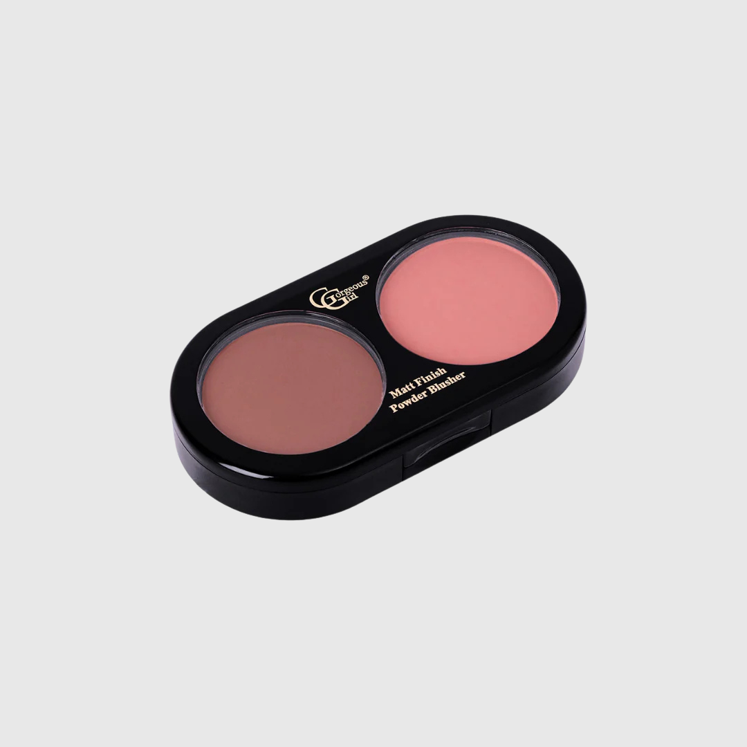 Gorgeous Girl Highly Pigmented Matte Finish Powder Blusher | Smooth Texture, 15g