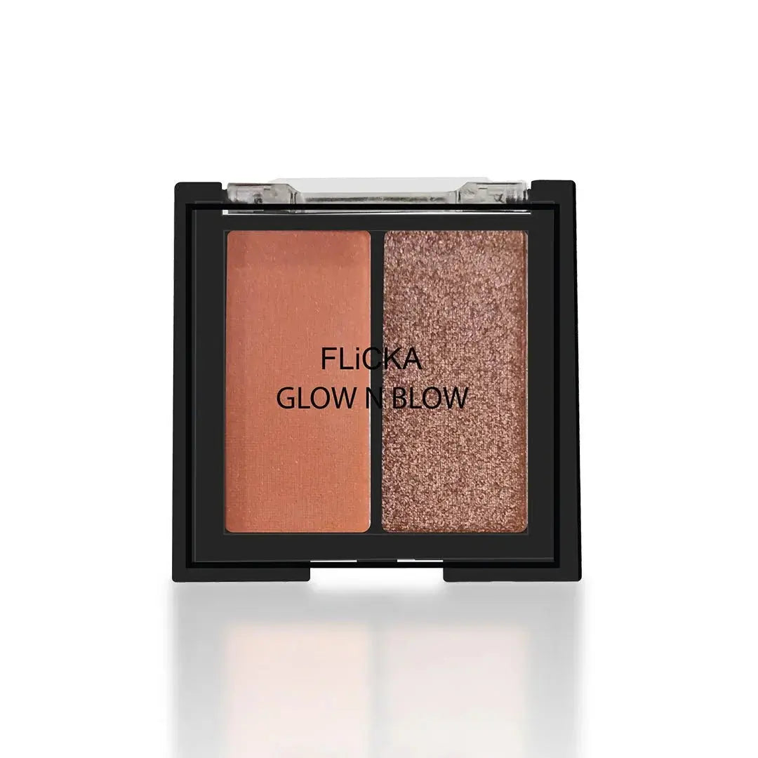 Flicka GLOW N BLOW - Blusher & Highlighter