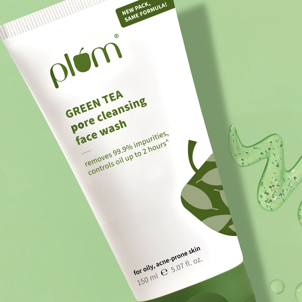 Plum Green Tea Pore Cleansing Face Wash for Acne