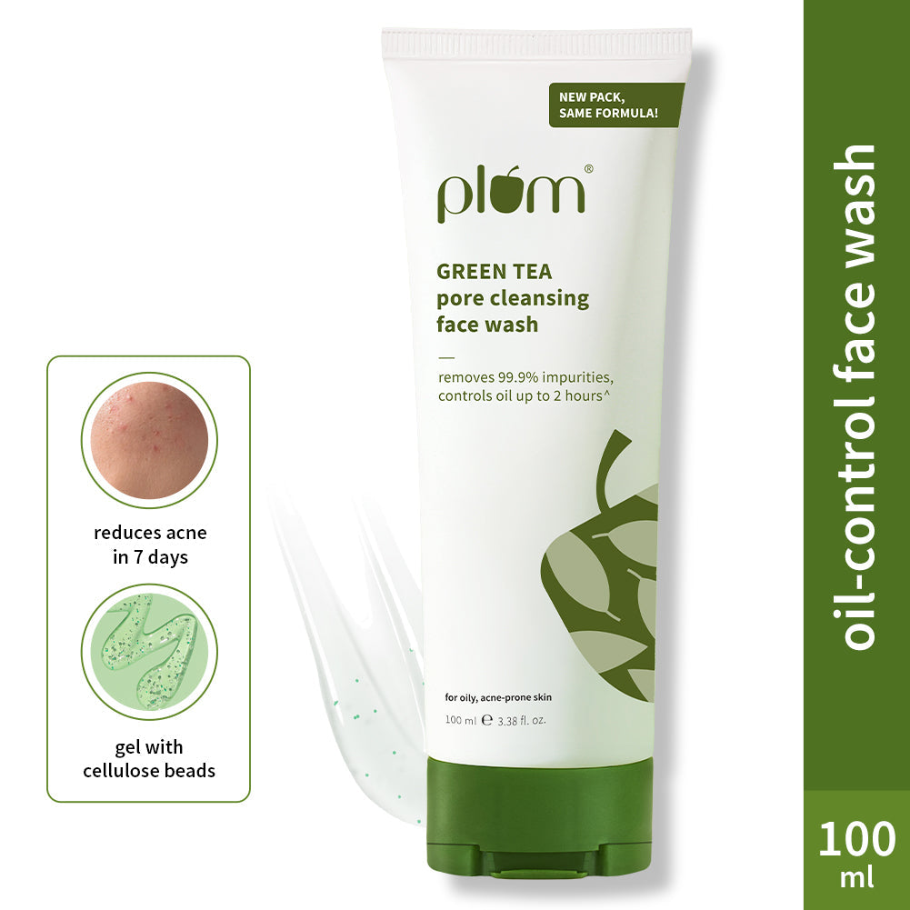 Plum Green Tea Pore Cleansing Face Wash for Acne