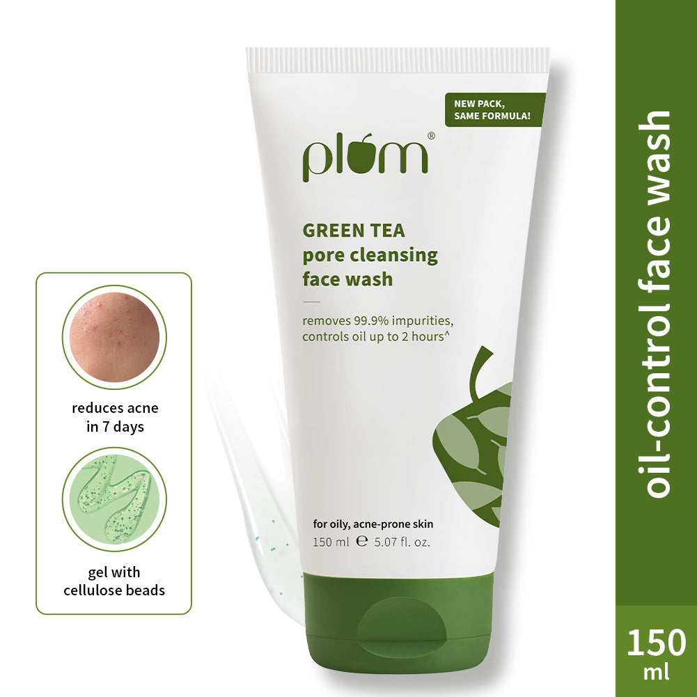 Plum Green Tea Pore Cleansing Face Wash for Acne