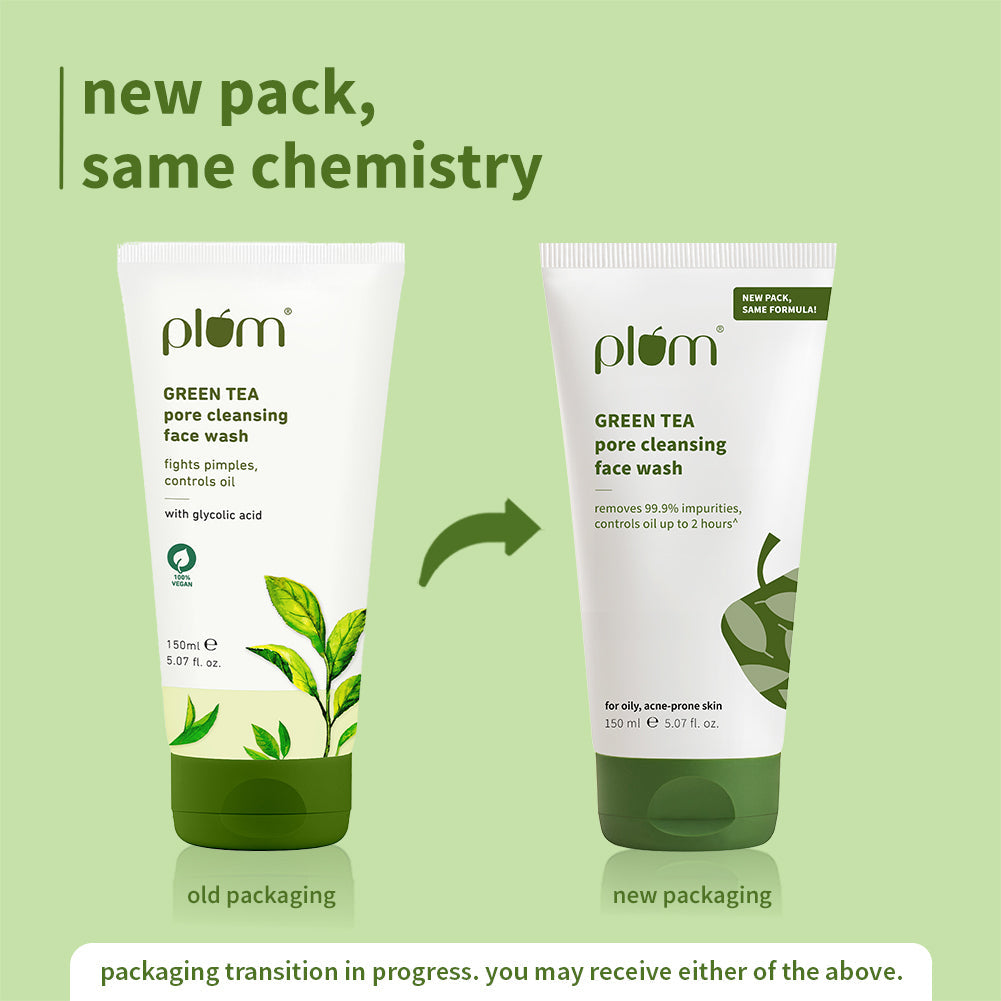 Plum Green Tea Pore Cleansing Face Wash for Acne