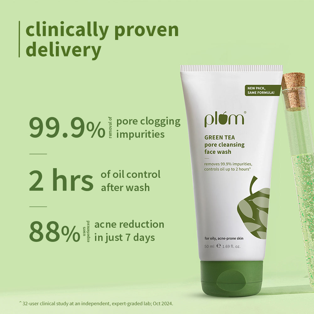 Plum Green Tea Pore Cleansing Face Wash | 50 ml