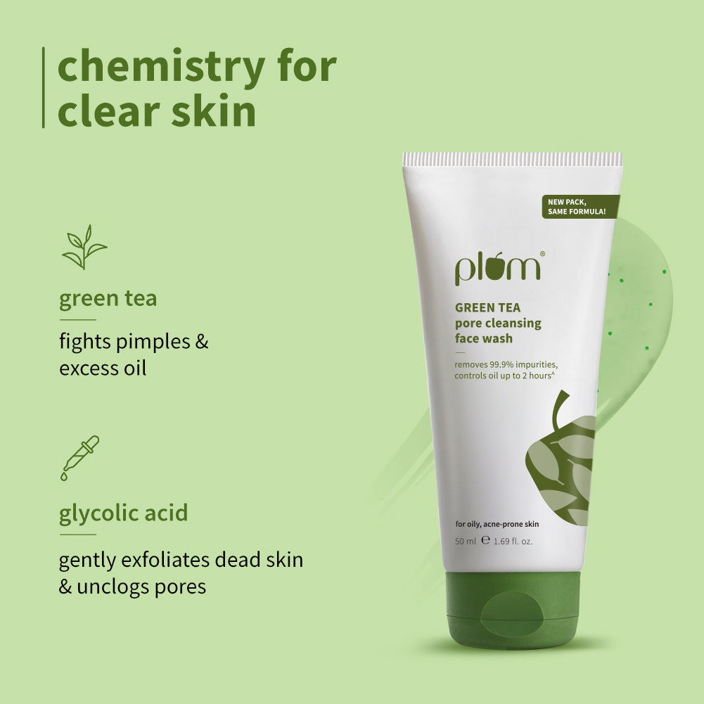 Plum Green Tea Pore Cleansing Face Wash | 50 ml