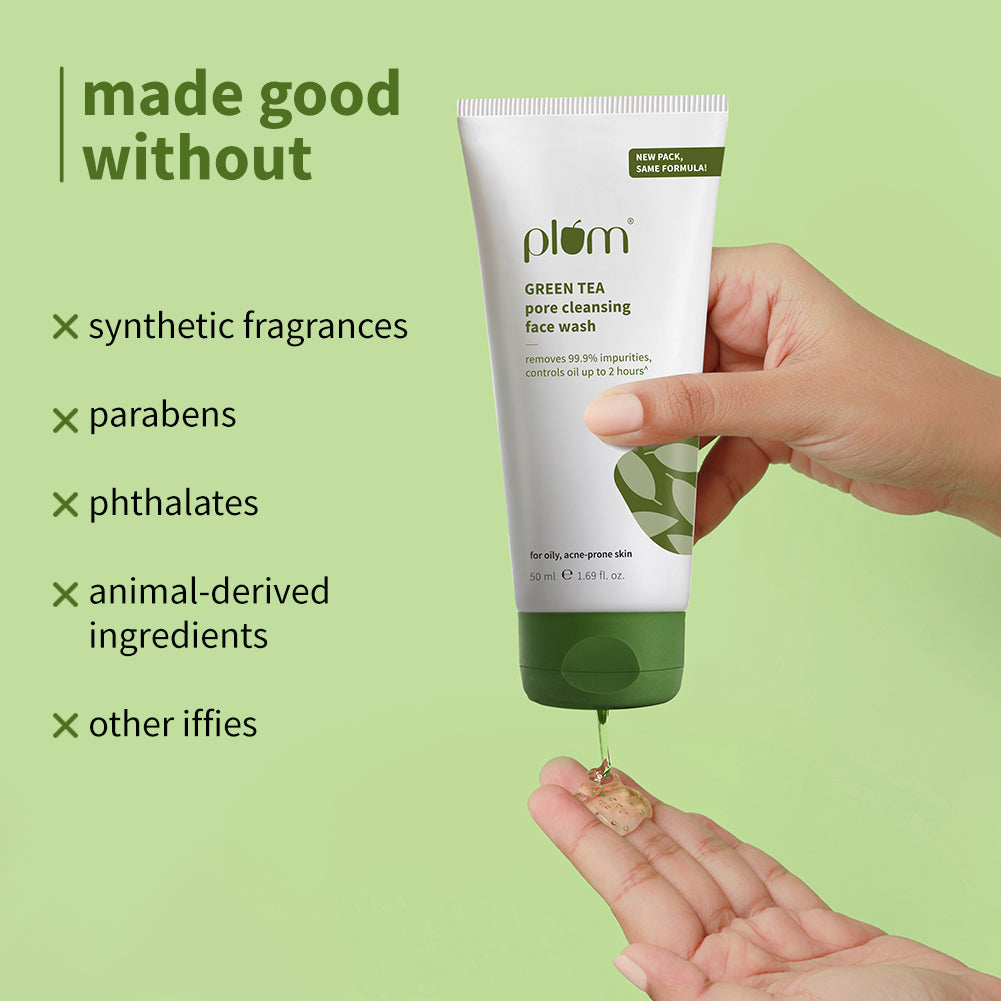 Plum Green Tea Pore Cleansing Face Wash | 50 ml