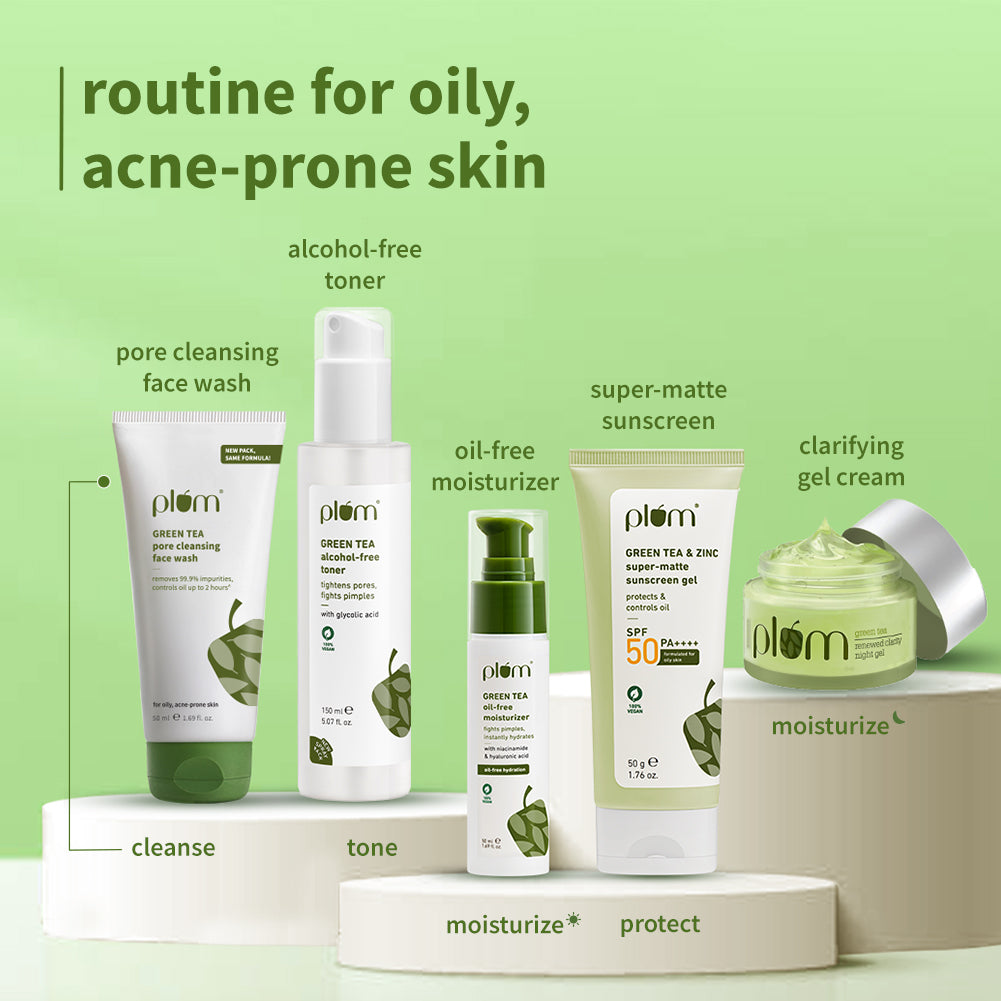 Plum Green Tea Pore Cleansing Face Wash | 50 ml