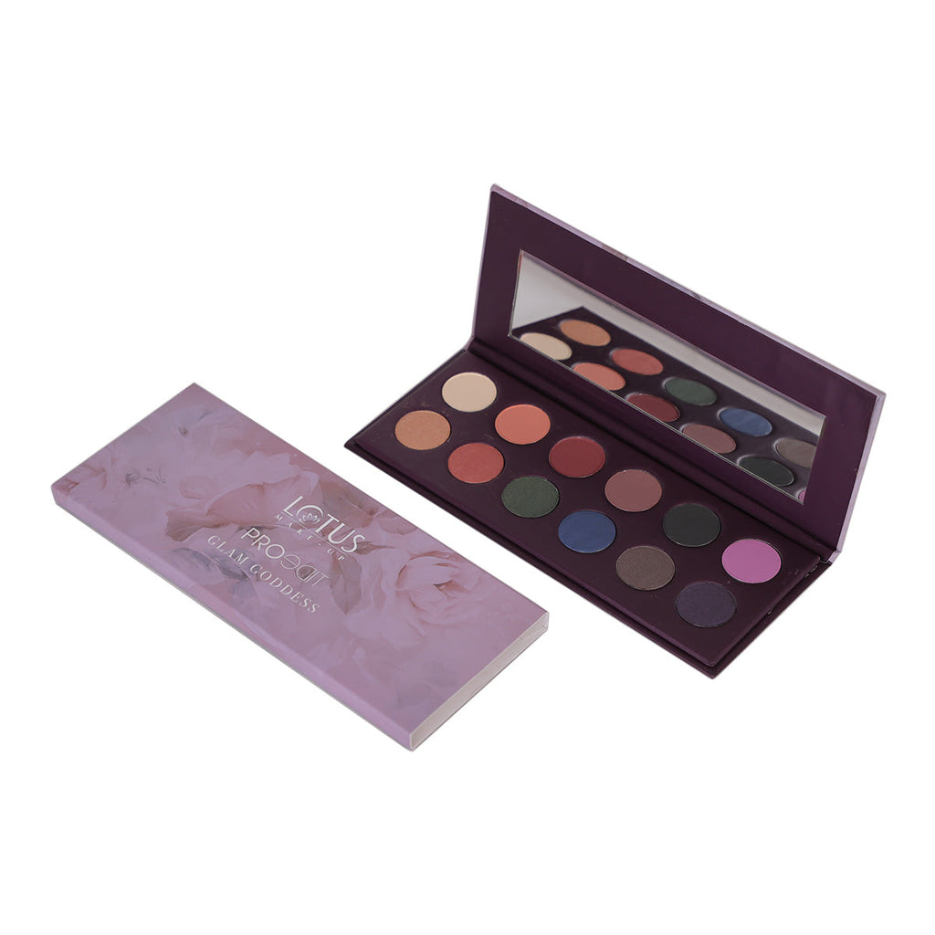 Lotus Proedit Eye Primer Infused Eyeshadow Palette Glam Goddess