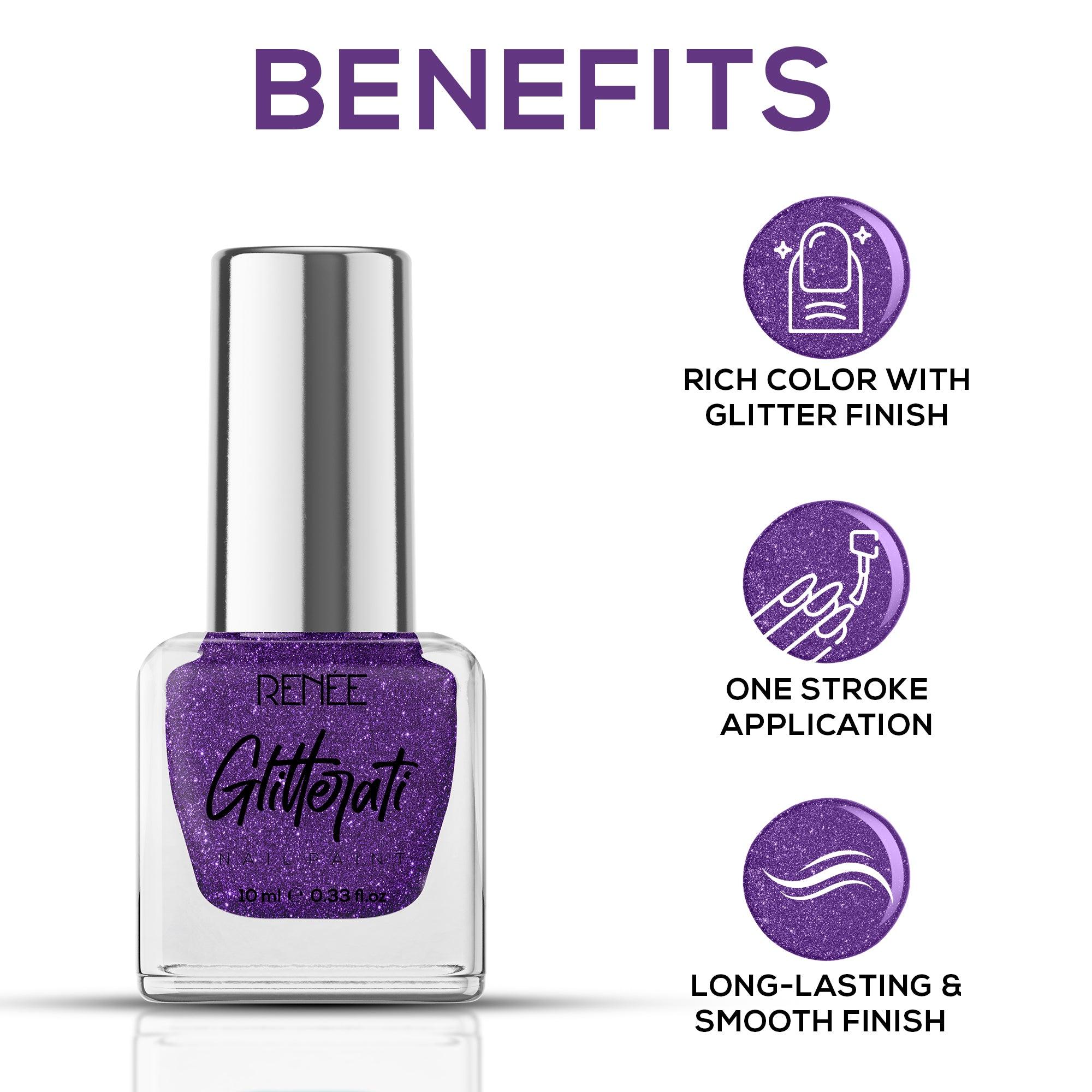 RENEE Glitterati Nail Paint 10ml