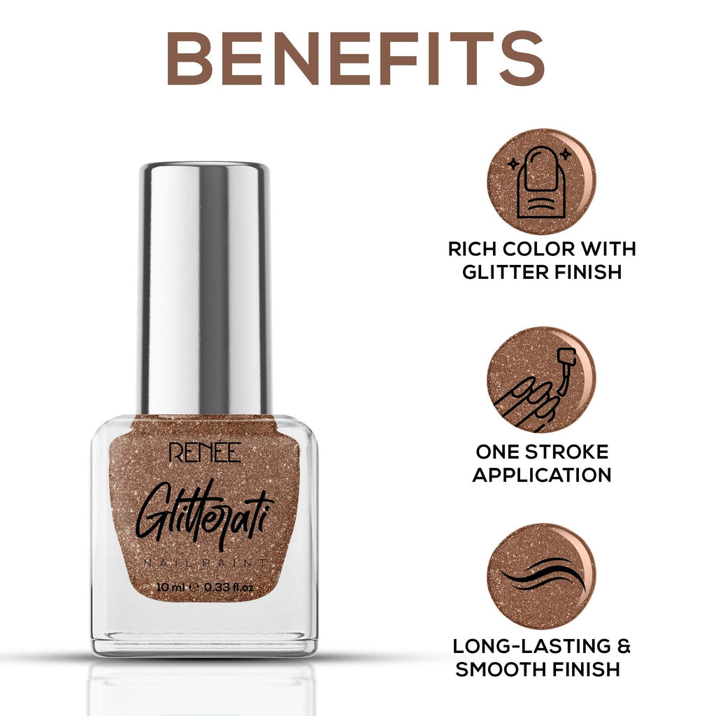 RENEE Glitterati Nail Paint 10ml