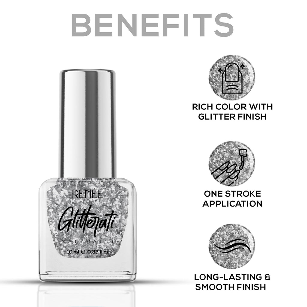 RENEE Glitterati Nail Paint 10ml