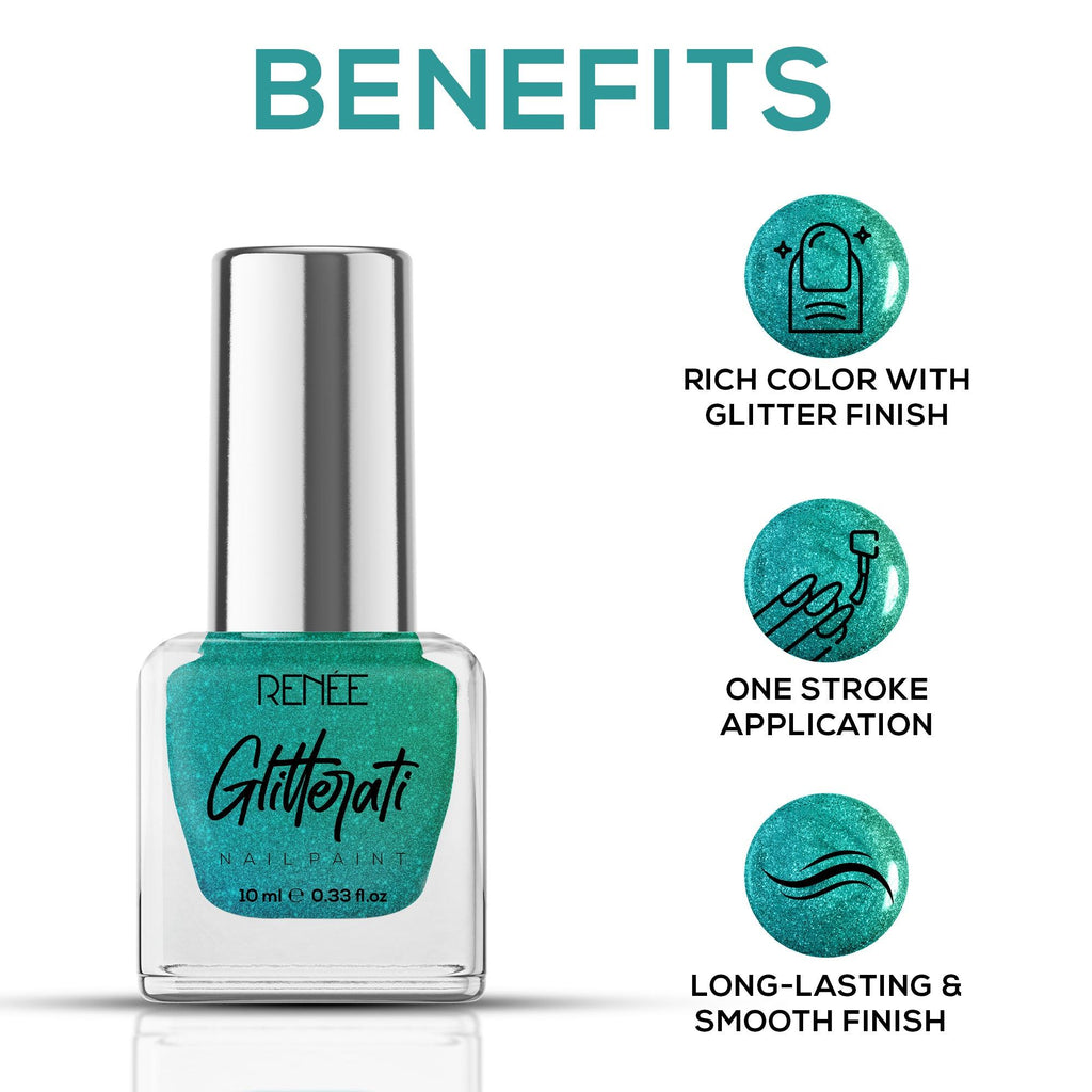 RENEE Glitterati Nail Paint 10ml