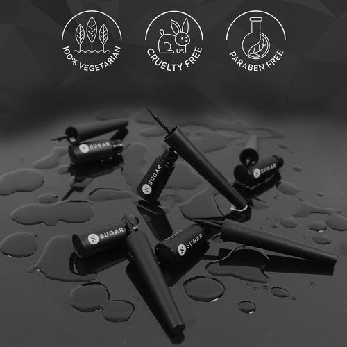 Sugar Gloss Boss 24HR Eyeliner - 01 Back In Black (Black)