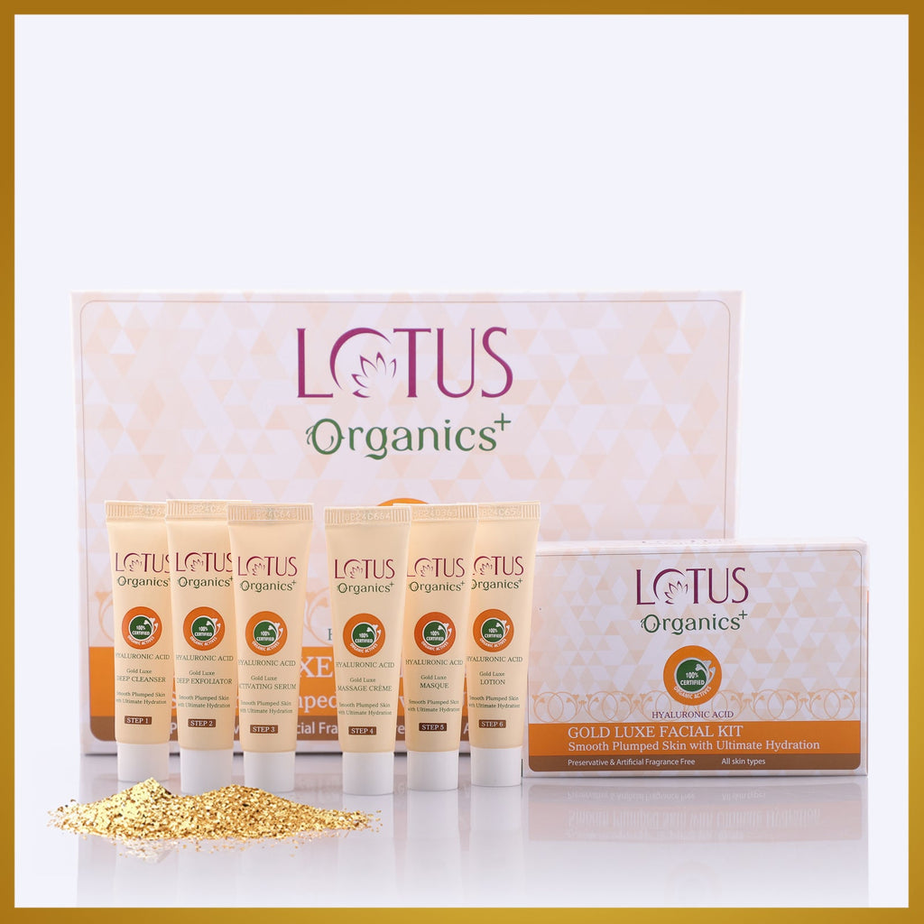 Lotus Organics+ Gold Luxe Facial Kit
