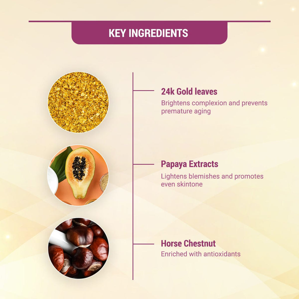 Lotus Radiant Gold Cellular Glow Salon Grade Facial Kit