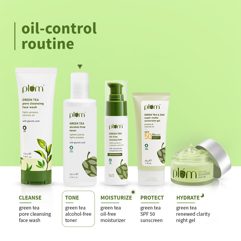 Plum Green Tea Alcohol-Free, Pore Tightening Face Toner