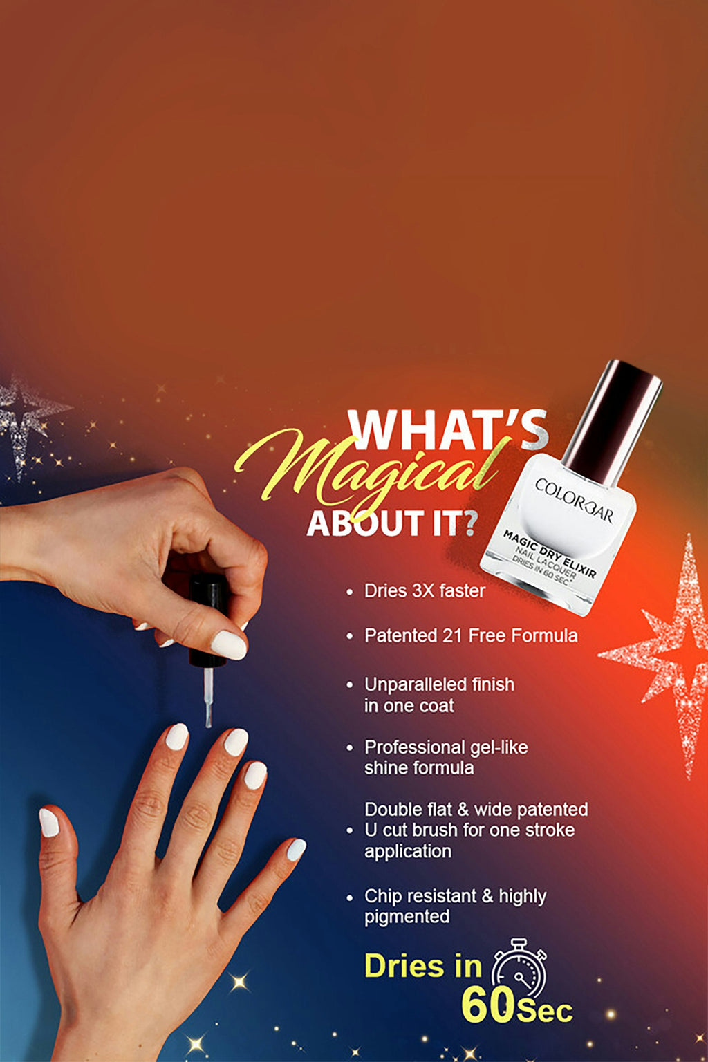 Colorbar Magic Dry Elixir Nail Lacquer