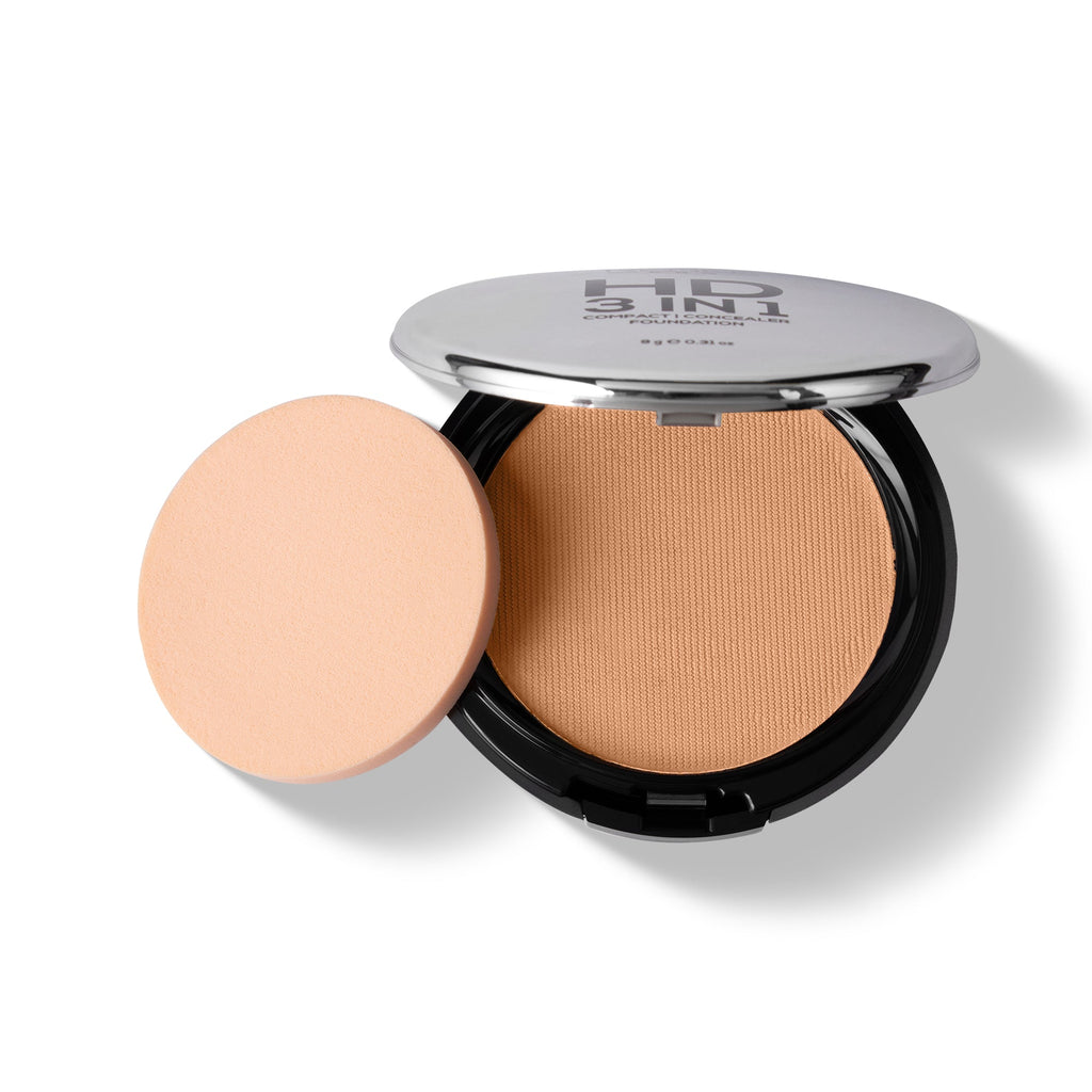 RENEE Pro HD 3-IN-1 Compact, Works as Concealer, Foundation & Powder With SPF 20, 9 g