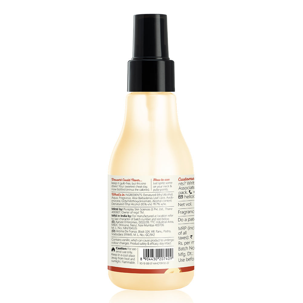 Plum Hazelnut Eclair Body Mist by Plum BodyLovin'