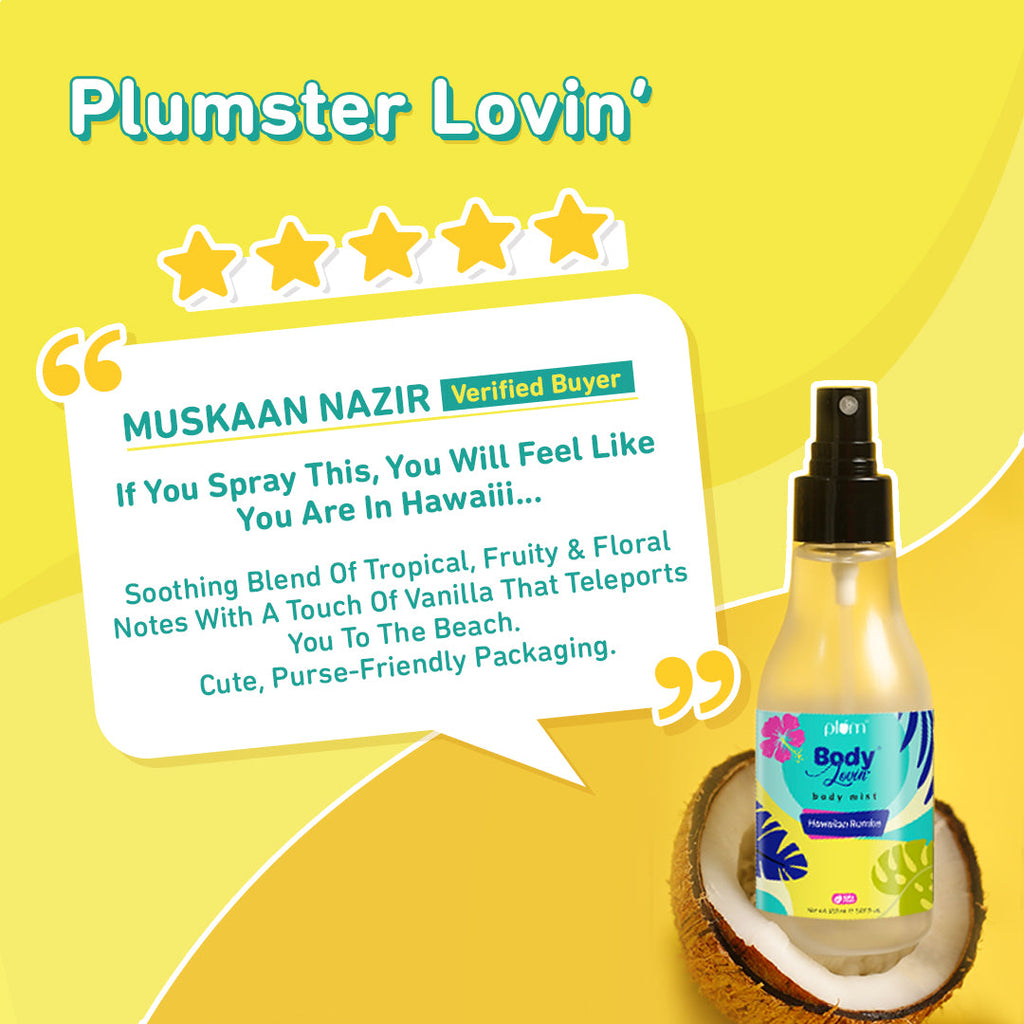 Plum Hawaiian Rumba Body Mist by Plum BodyLovin'