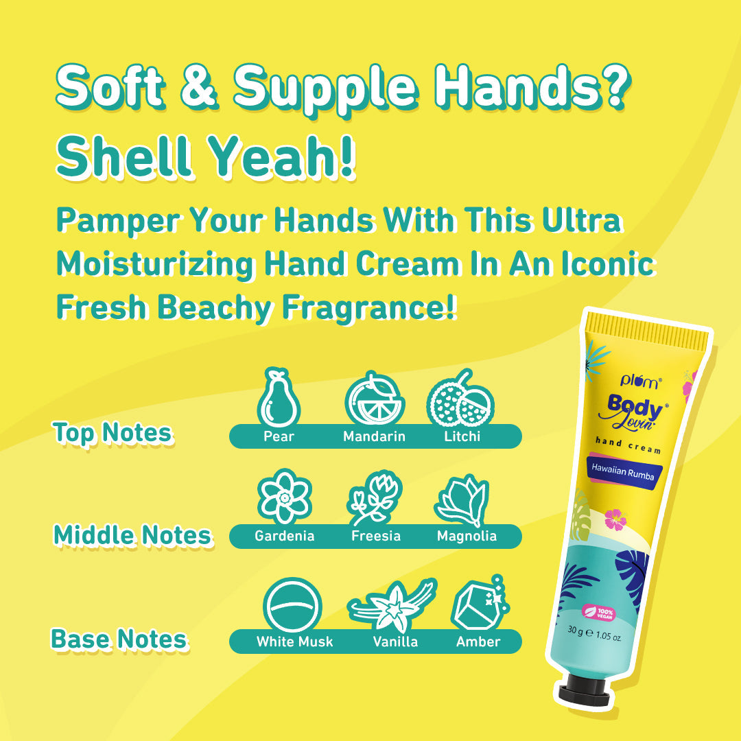 Plum Hawaiian Rumba Hand Cream by Plum Body Lovin'| 30g | Full-Size |
