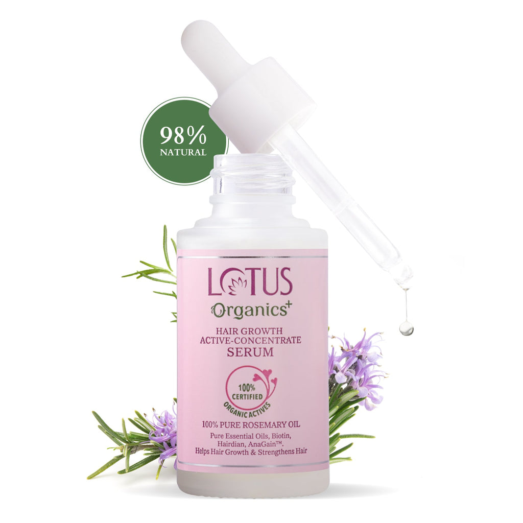 Lotus Organics+ Hair Growth Active-Concentrate Serum