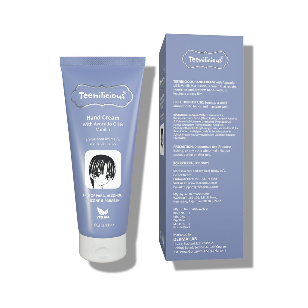 Fixderma Teenilicious Hand Care Kit 240g - Hand Care Creams For Dry Hands, Hand & Cuticles Care