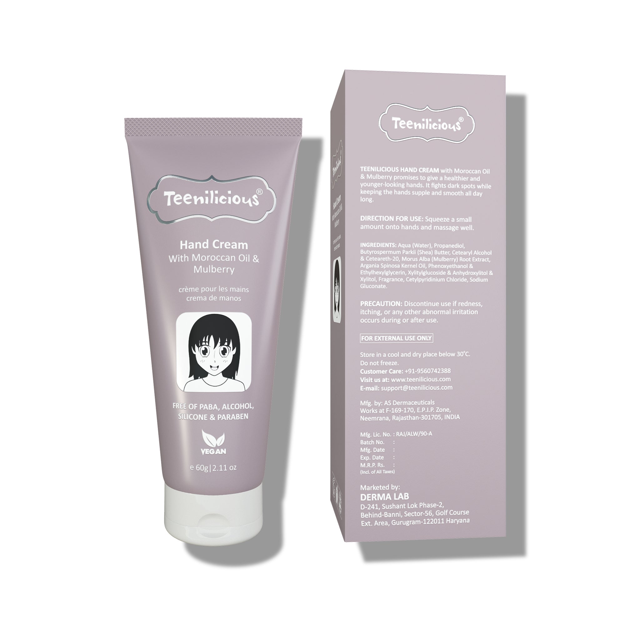 Fixderma Teenilicious Hand Care Kit 240g - Hand Care Creams For Dry Hands, Hand & Cuticles Care