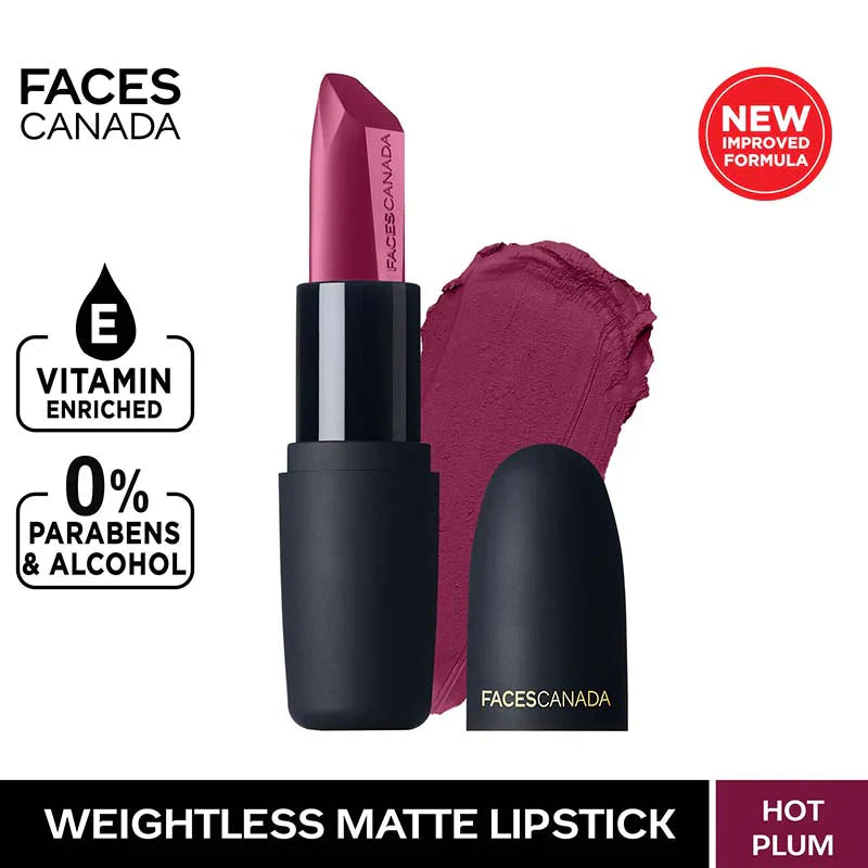Faces Canada Weightless Matte Finish Lipstick (4.5gm)