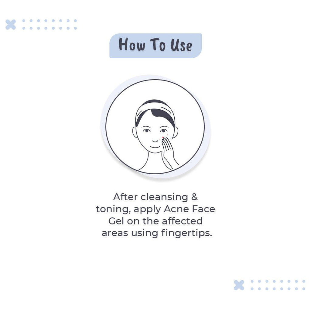 Fixderma Teenilicious Acne Face Gel With Benzoyl Peroxide - Gel For Inflamed Acne Prone Skin