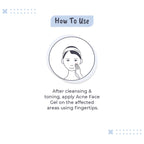 Fixderma Teenilicious Acne Face Gel With Benzoyl Peroxide - Gel For Inflamed Acne Prone Skin