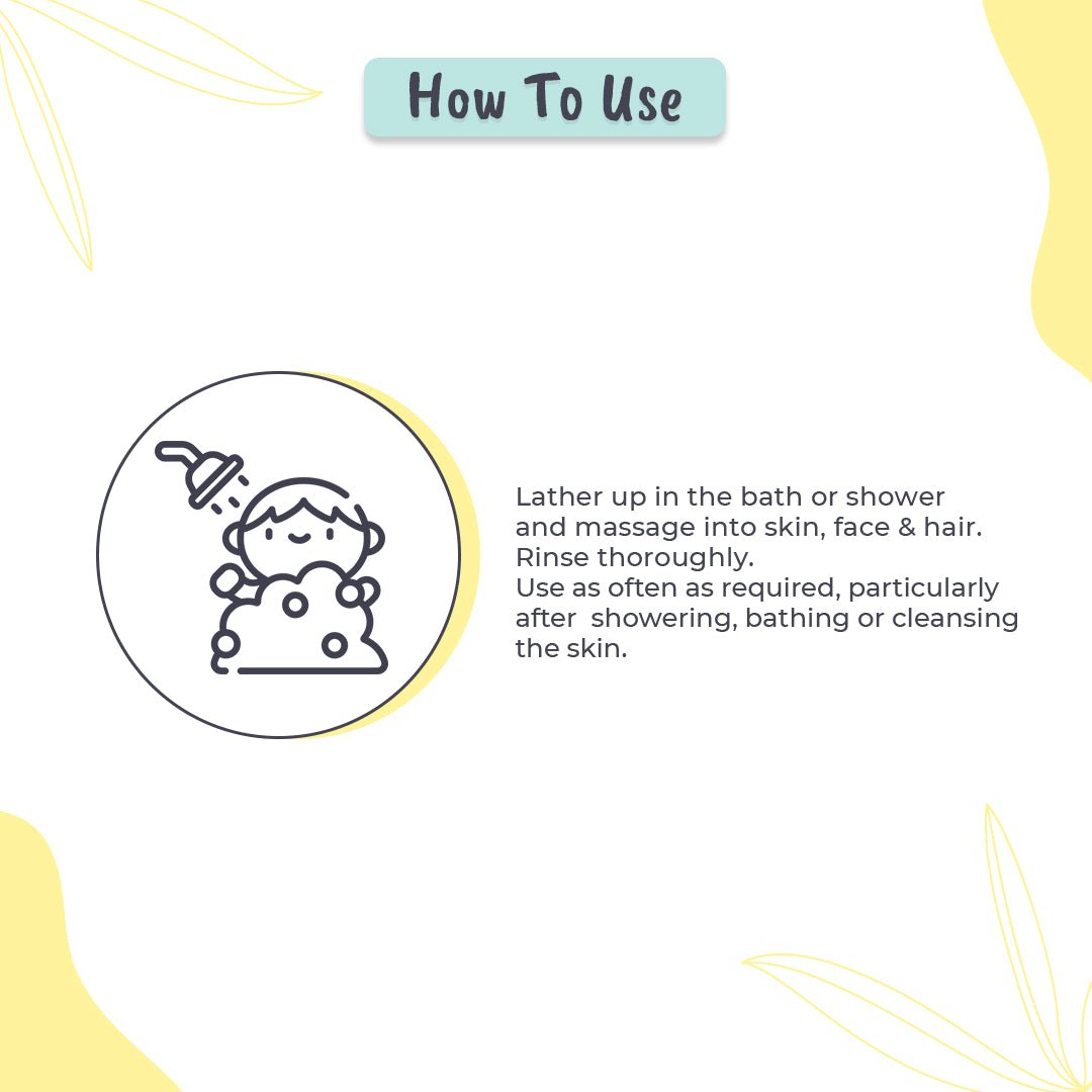 Fixderma Teenilicious Hair And Body Wash Kit 600ml - All In One Hair & Body Wash Combo