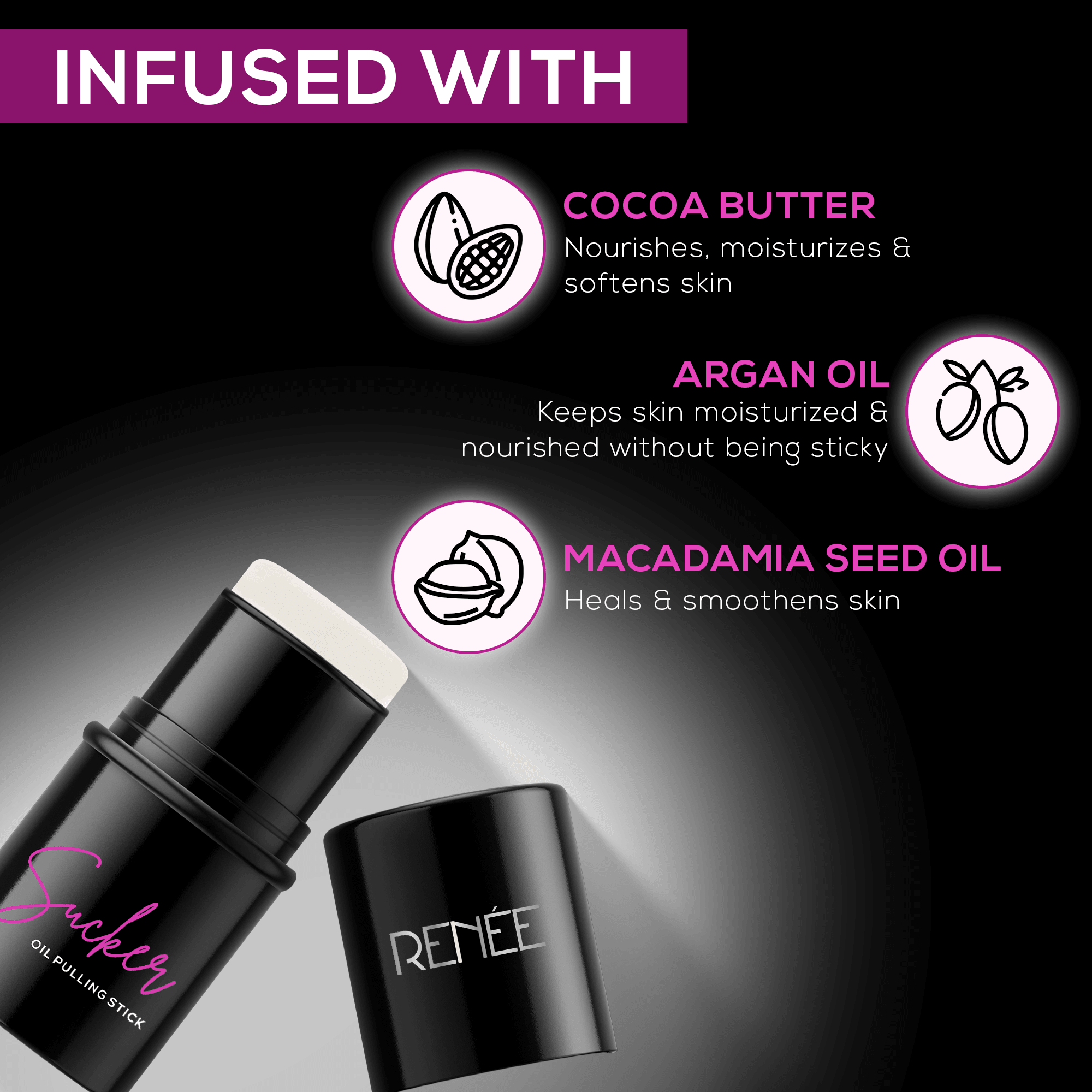 RENEE Sucker Oil Pulling Stick, 5g