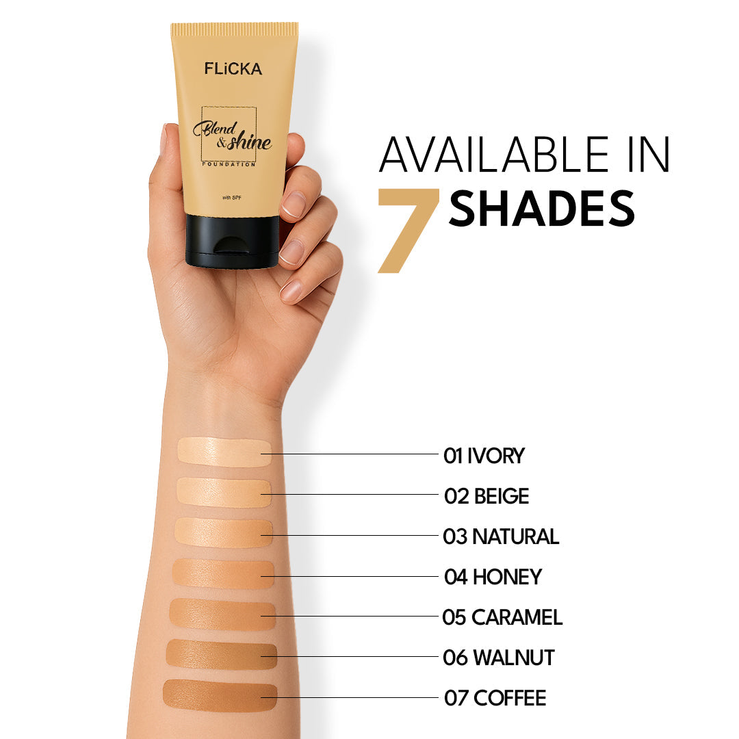 Flicka Blend & Shine Foundation