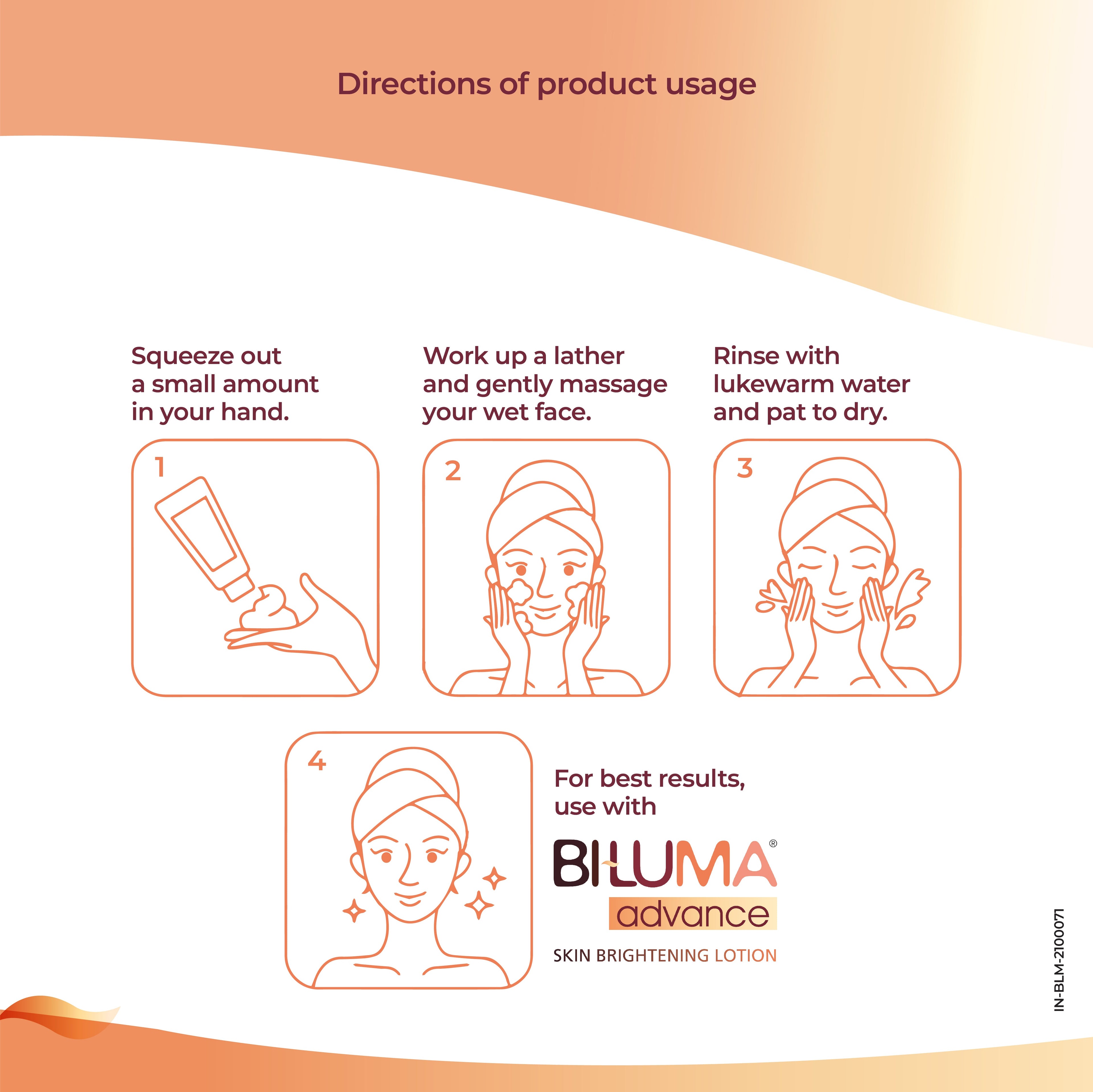 Biluma Advance Skin Brightening Face Wash