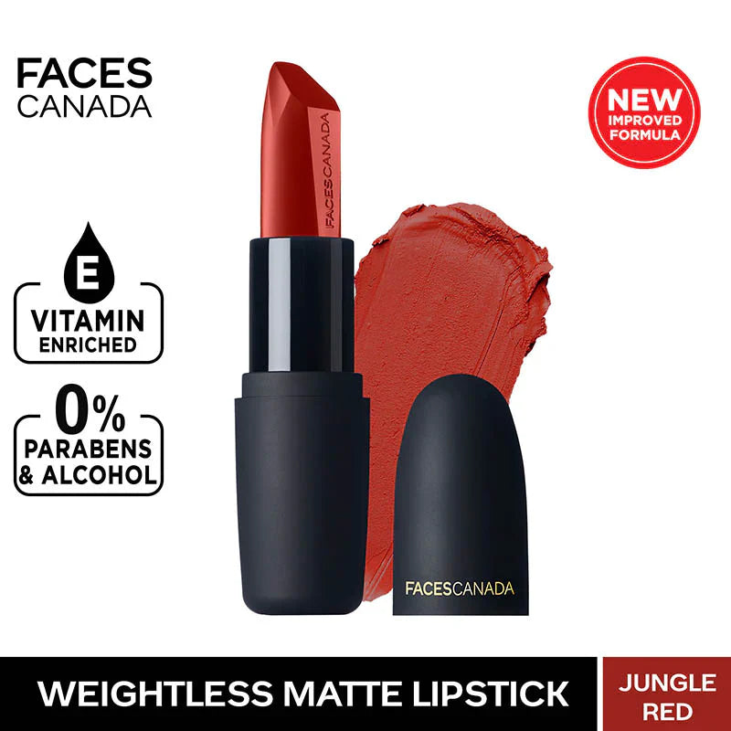 Faces Canada Weightless Matte Finish Lipstick (4.5gm)