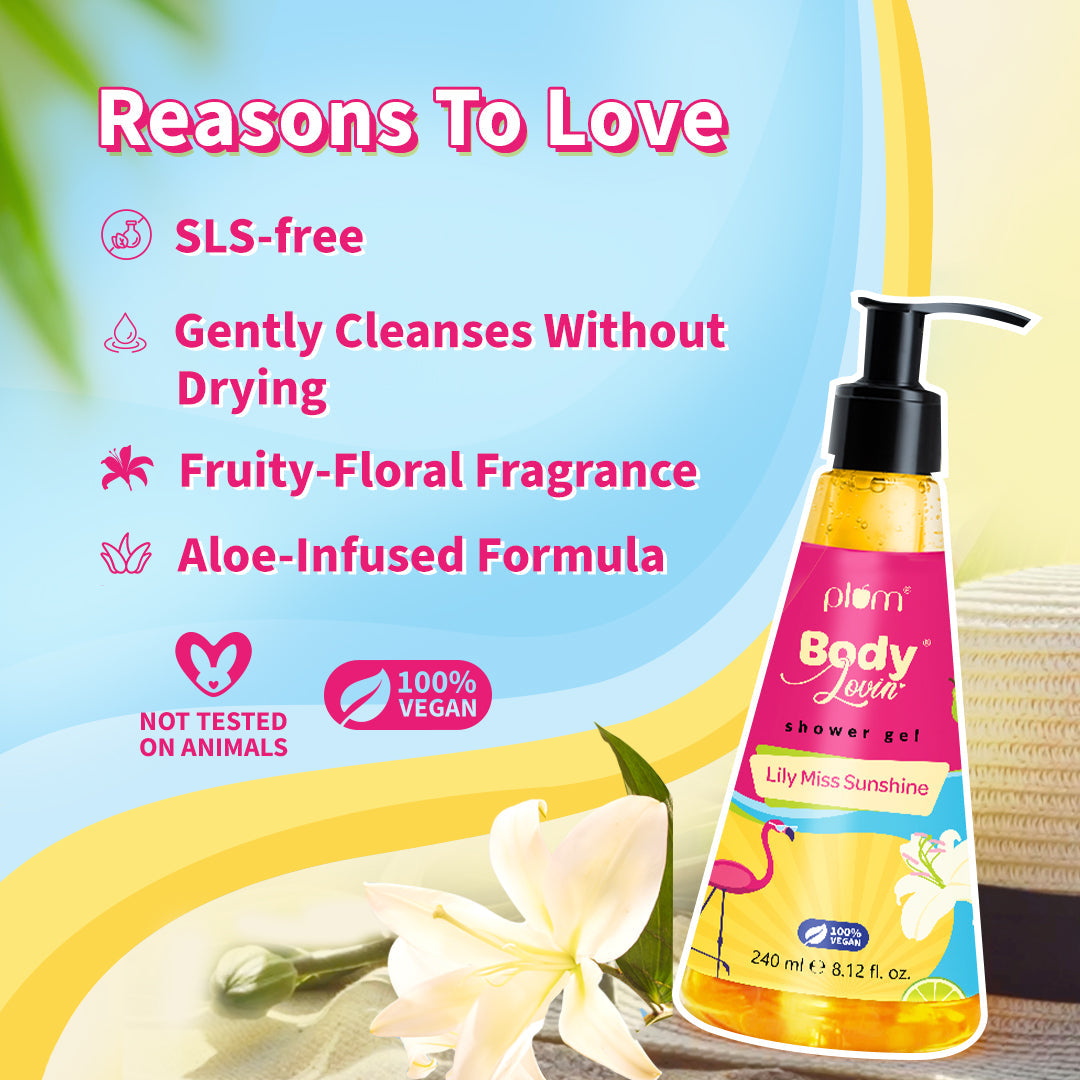 Plum Lily Miss Sunshine Shower Gel by Plum BodyLovin'