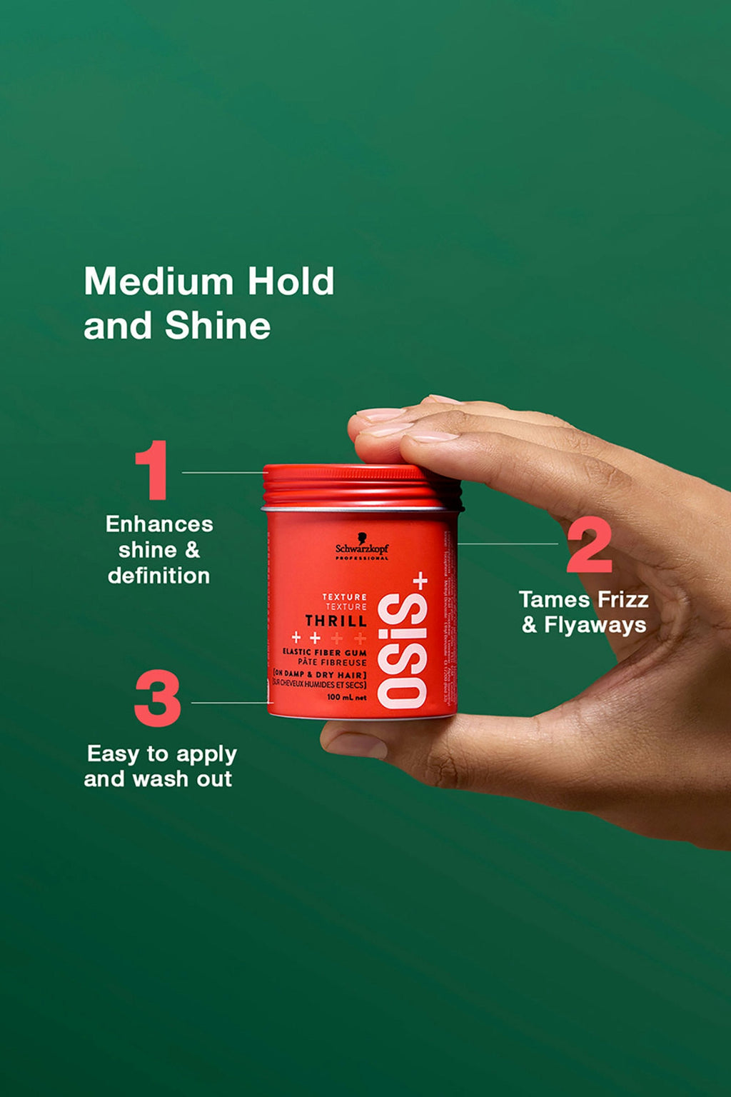 Schwarzkopf Osis+ Thrill Fibre Gum