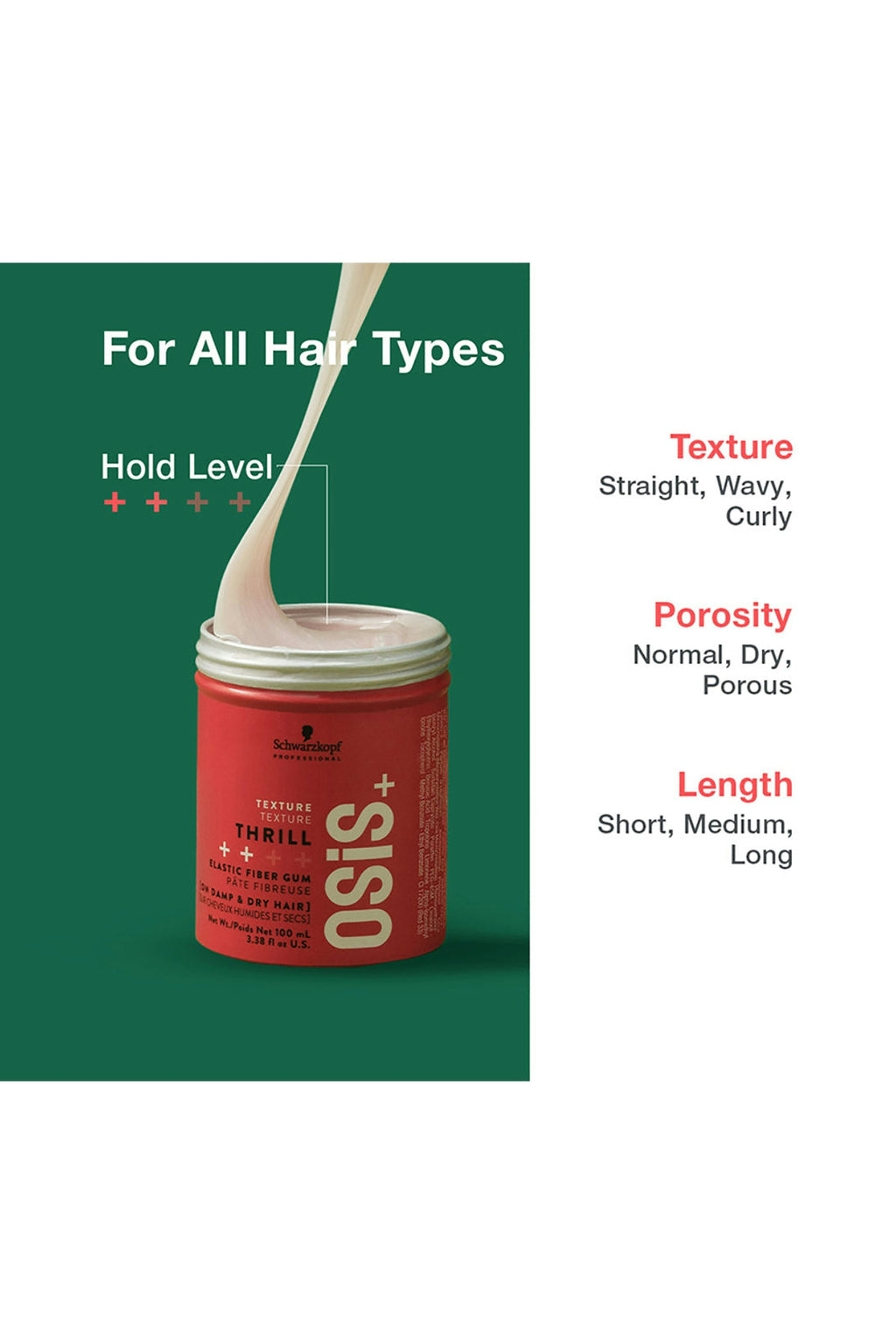 Schwarzkopf Osis+ Thrill Fibre Gum