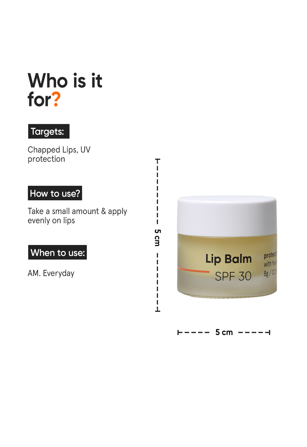 Minimalist Lip Balm SPF 30